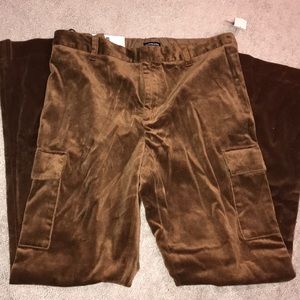 Gap velvet pants
